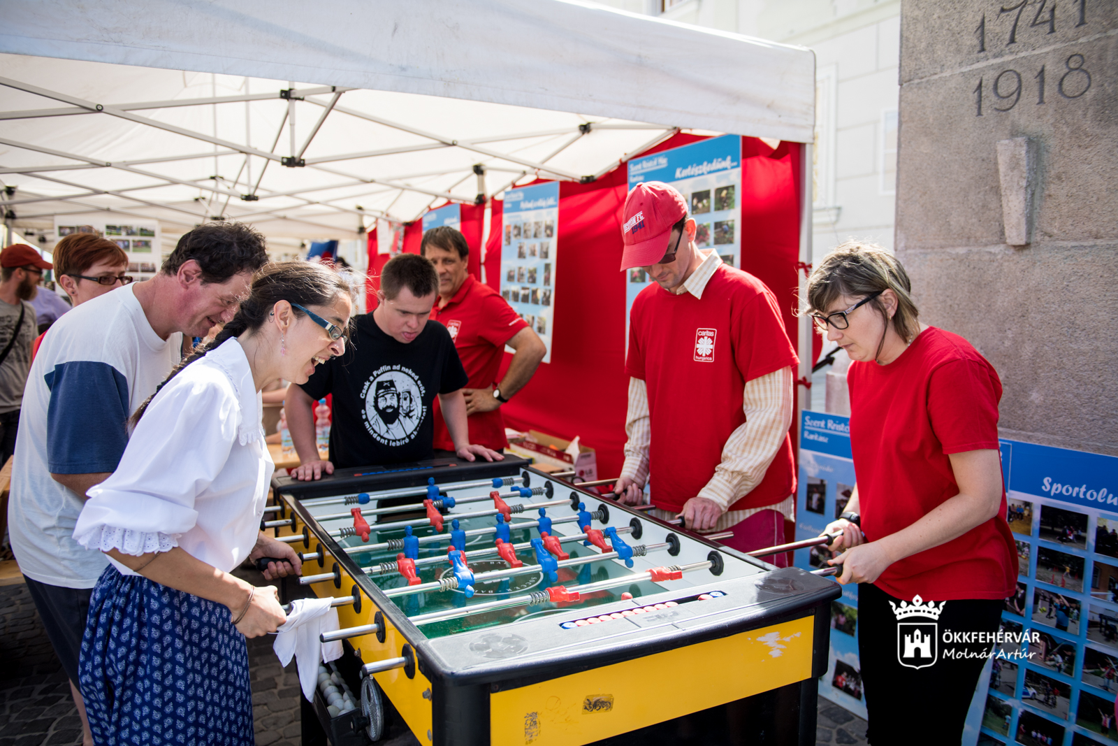 Esélynap Székesfehérváron a Városház téren