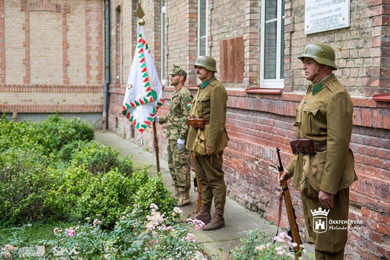 A Magyar Királyi 3. Szent István Gyalogezred katonáira emlékeztek