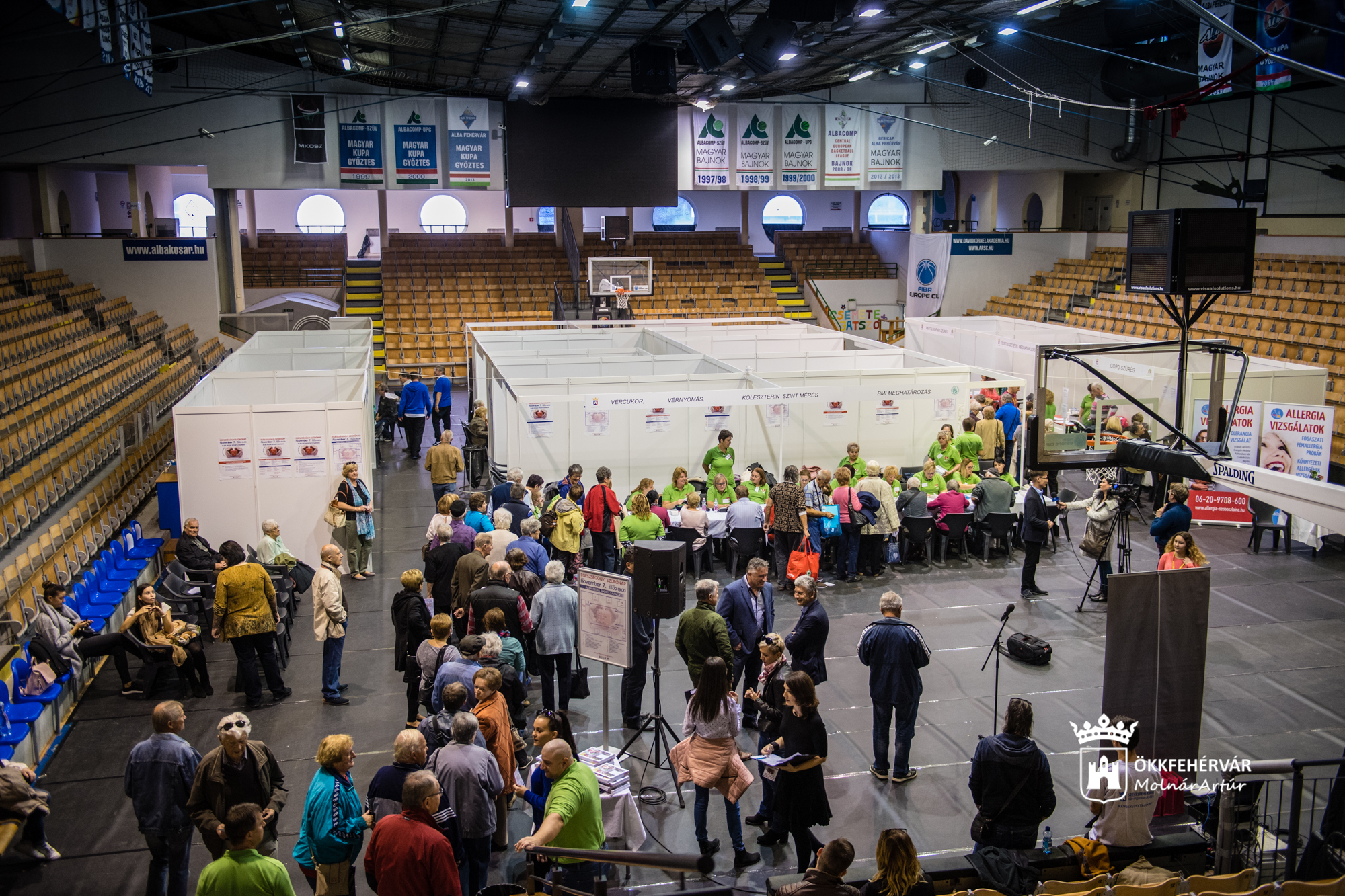 Szívügyünk Fehérvár - egészségügyi szűrónap az ARÉV Sportcsarnokban