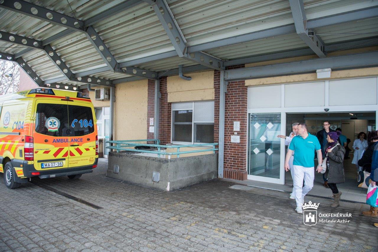 Jelentős fejlesztések a kórház baleseti ambulanciáján