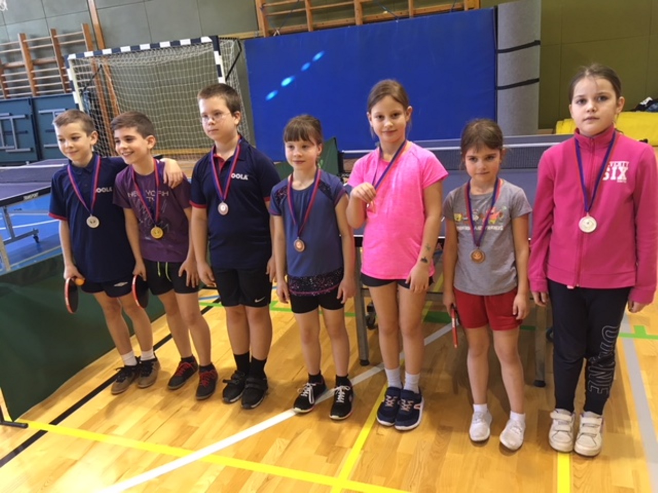 Asztalitenisz - farsangi verseny a Hétvezérben