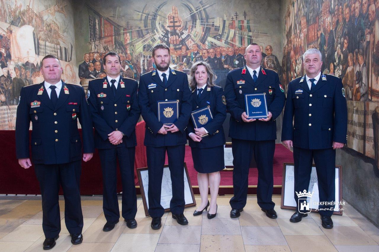 A közgyűlésen adták át a Székesfehérvár Közbiztonságáért díjakat