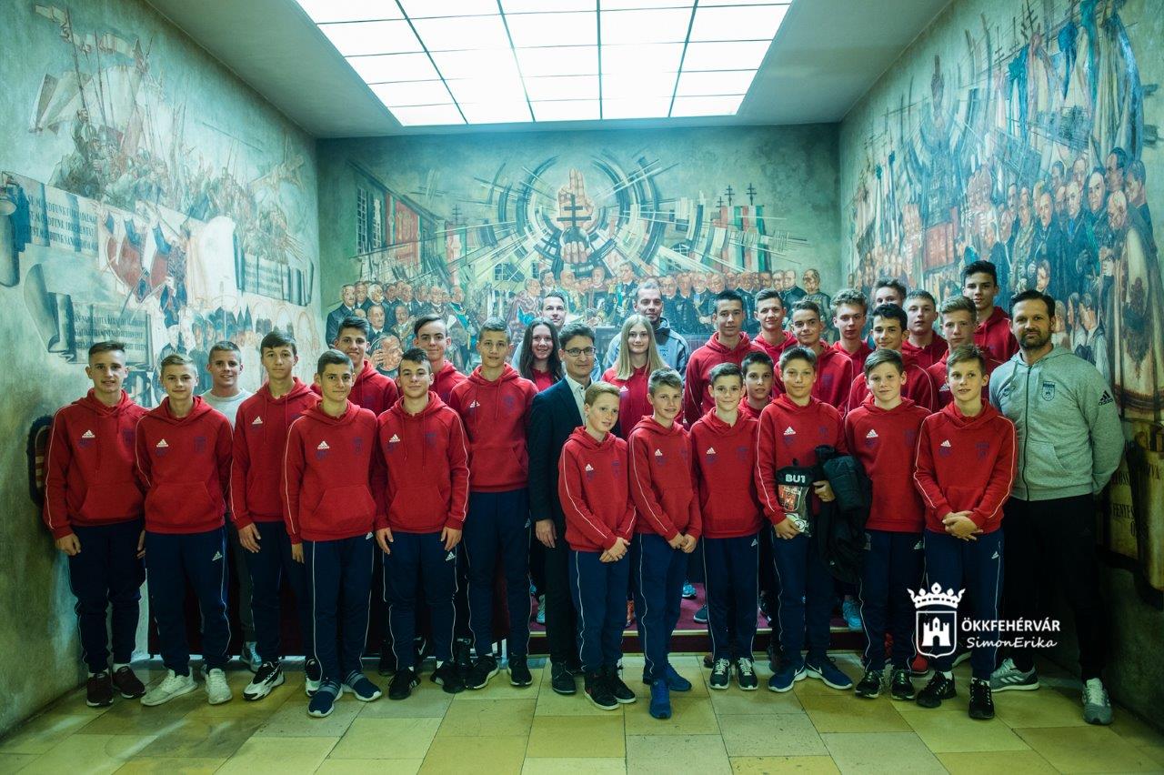 A Vidi Mentorprogramban résztvevők látogatása a Városházán