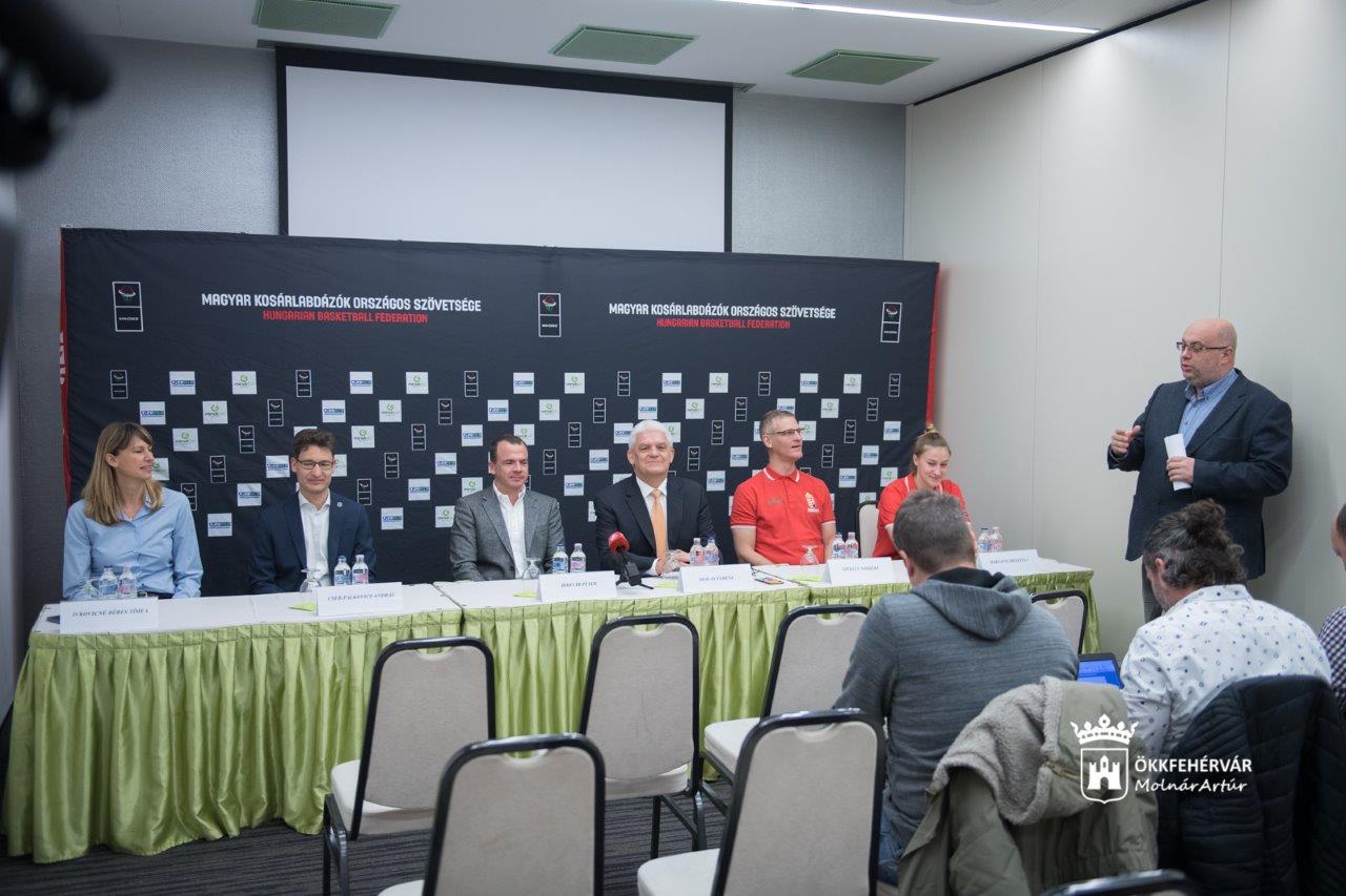 Székesfehérváron készül az EB-re a Magyar Női Kosárlabda válogatott