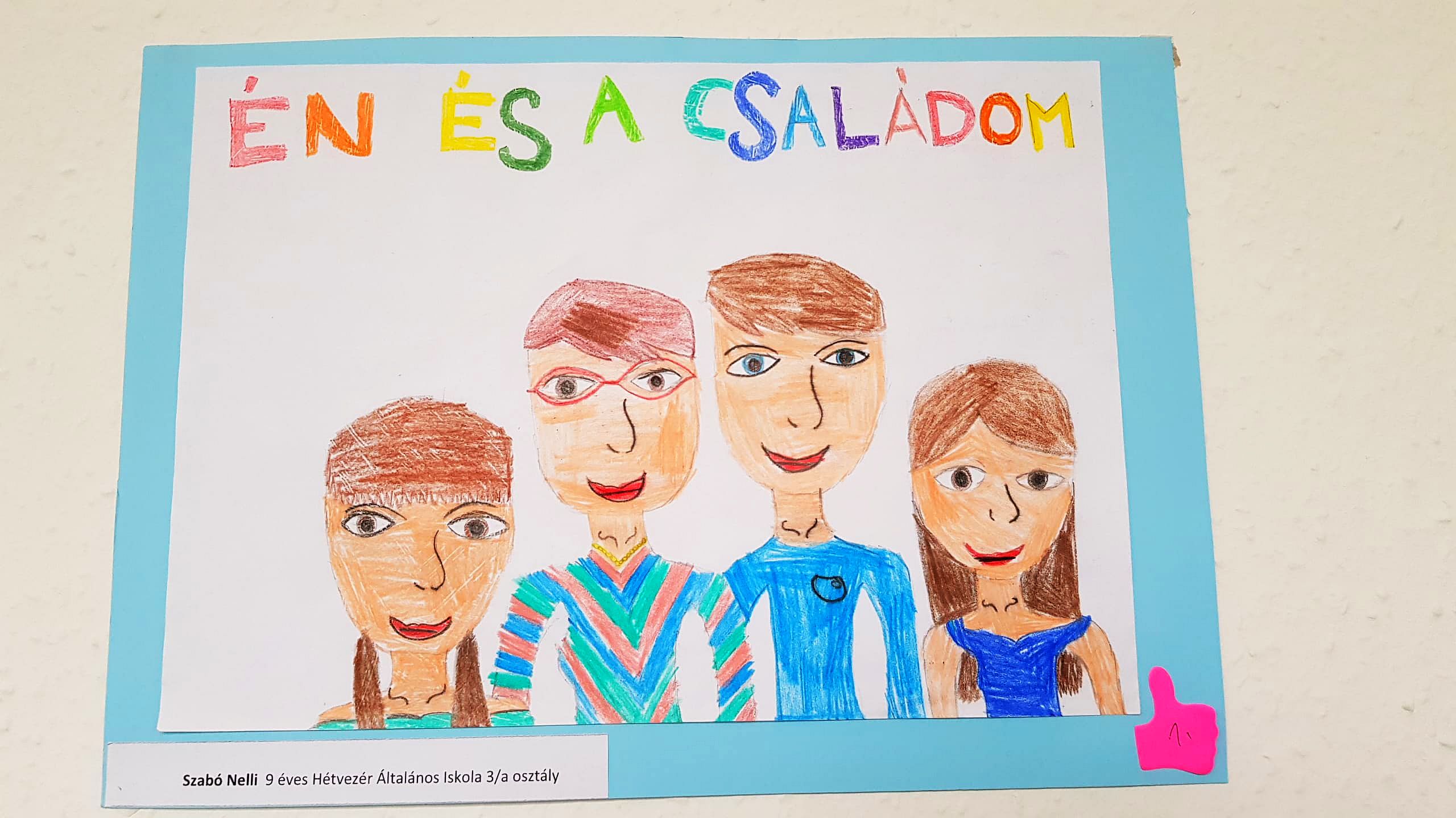 Rajzpályázat a család nemzetközi napja alkalmából