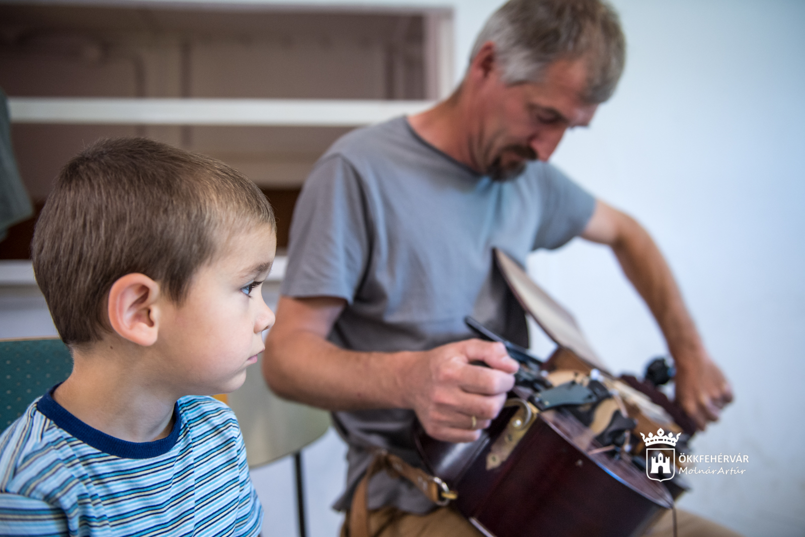 A Kákics együttes látogatott a Napraforgó Táborba