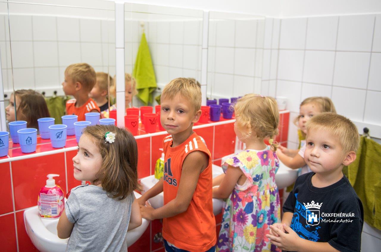 A tóvárosi óvodában elkészült beruházásokról számoltak be