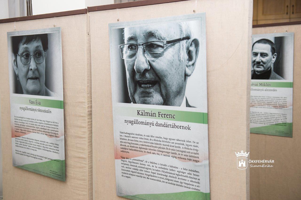 Katonaportrék - tisztelet a fehérvári katonáknak