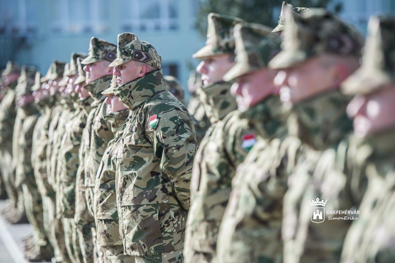 Az MH EUFOR Kontingens  24. váltásának kibocsátó ünnepsége