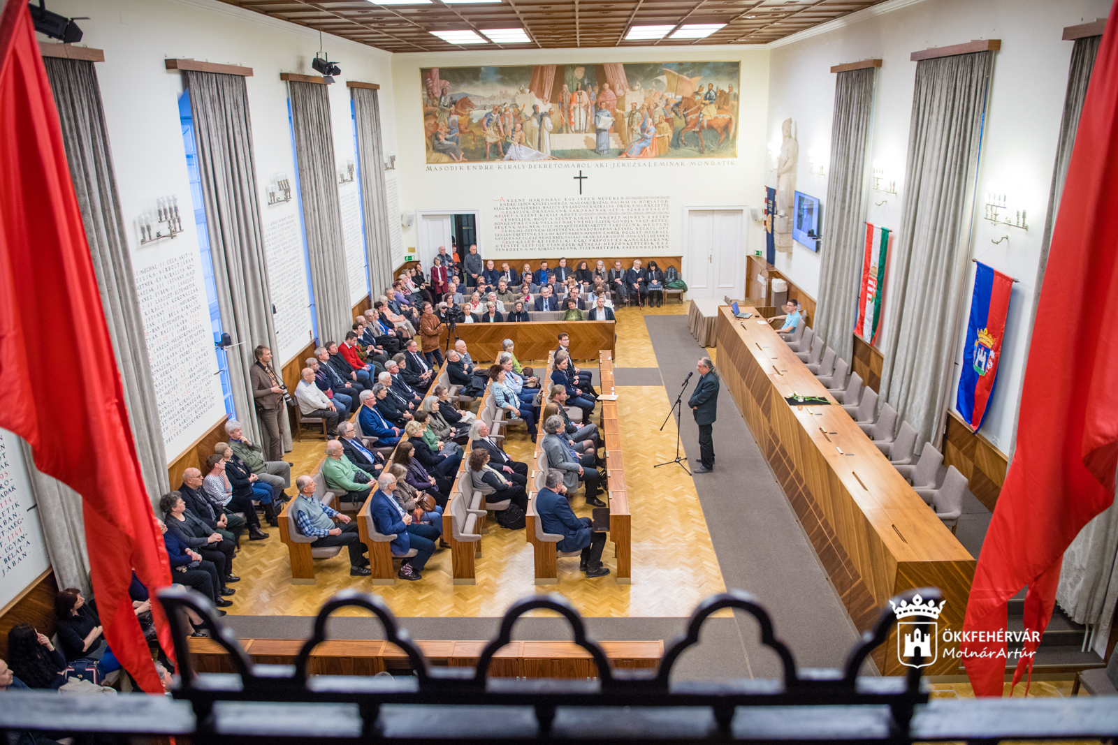 Fülöp Gyula régészre emlékeztek a Városházán