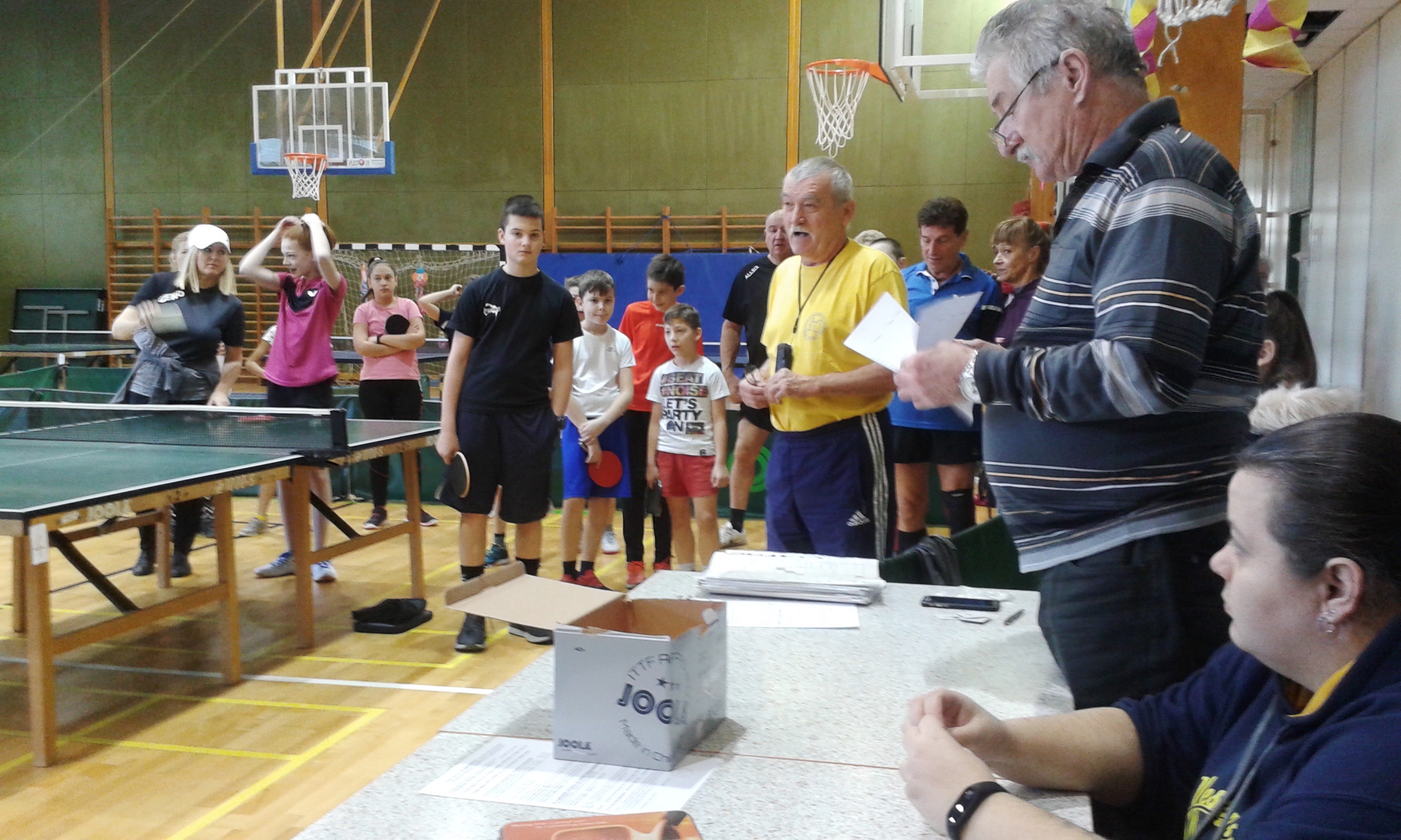 Farsangi Asztalitenisz Kupa a Hétvezér Iskolában