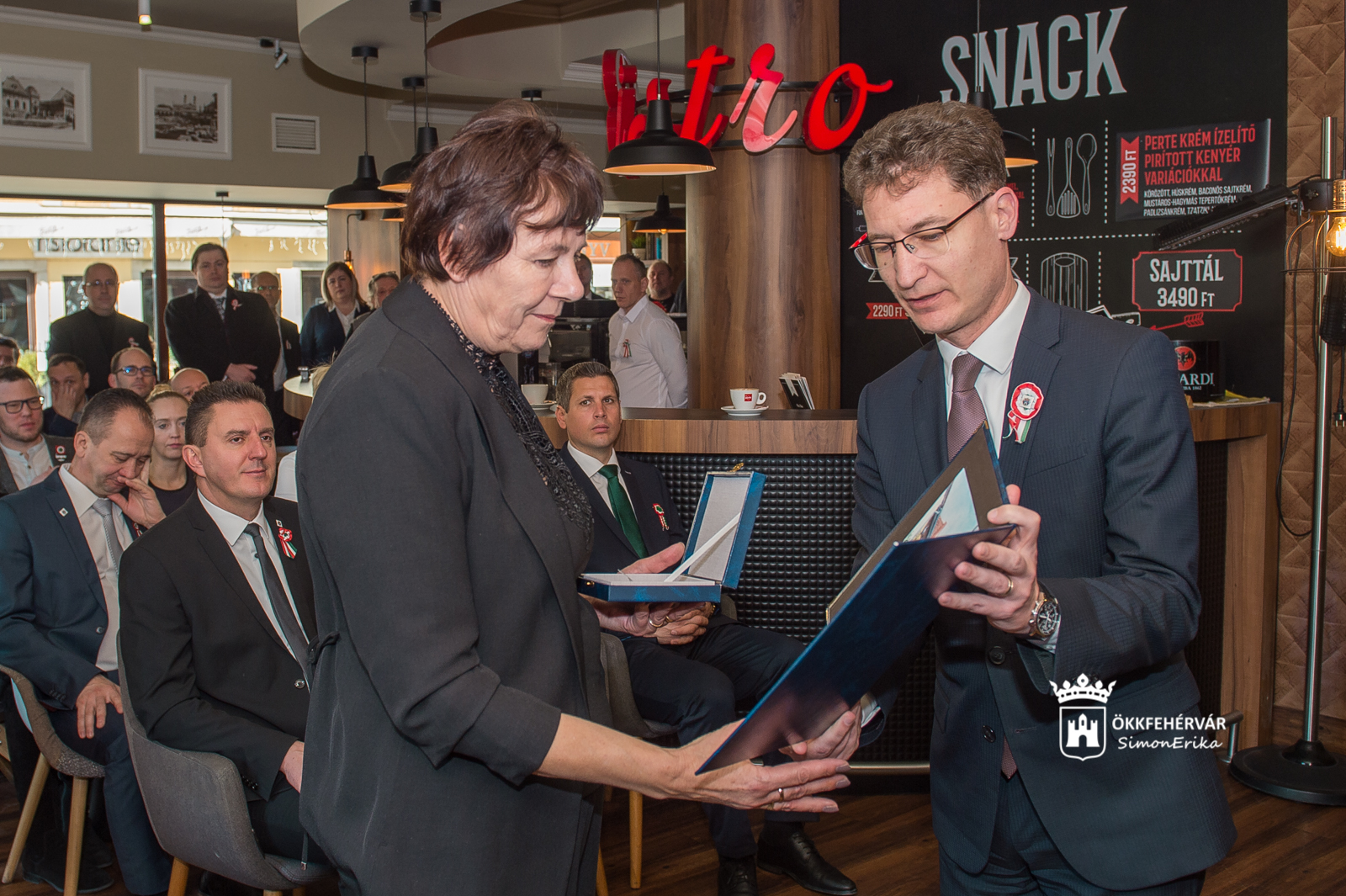 A Penna Regia díj átadása Székesfehérváron