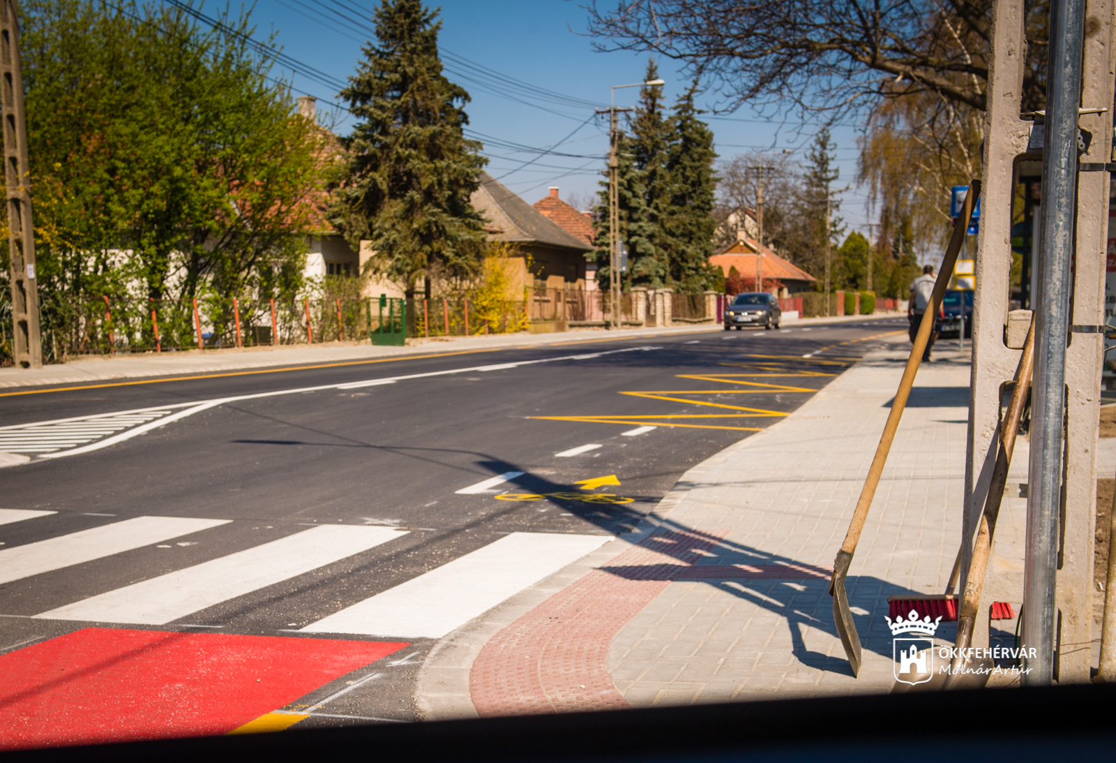 Nézze meg képeken, milyen lett a felújított Fiskális út!