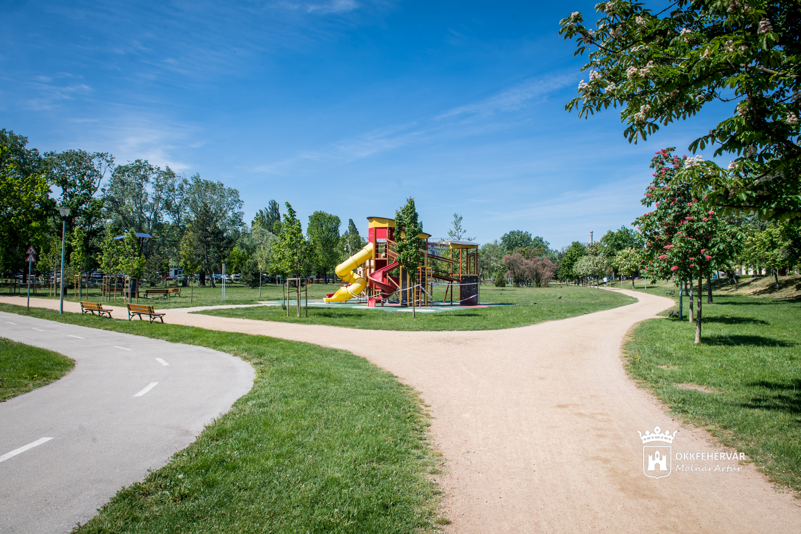 Rekortán futópálya épül a Haleszban