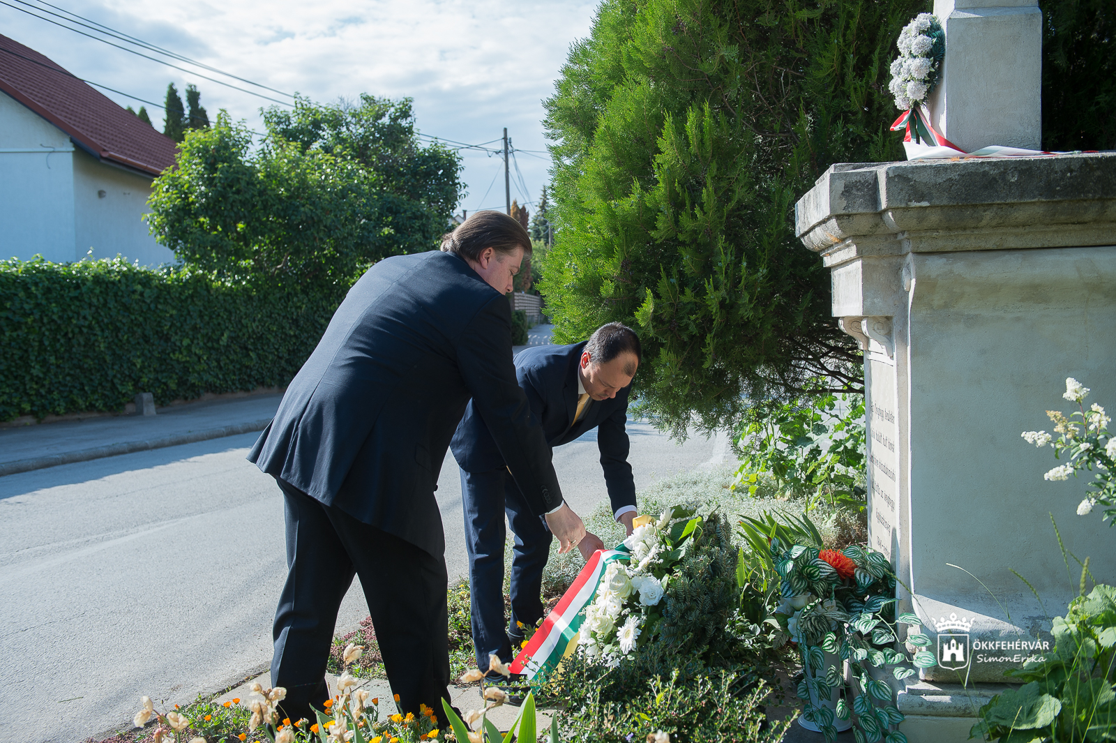 Hősök napja az öreghegyi II. világháborús emlékműnél