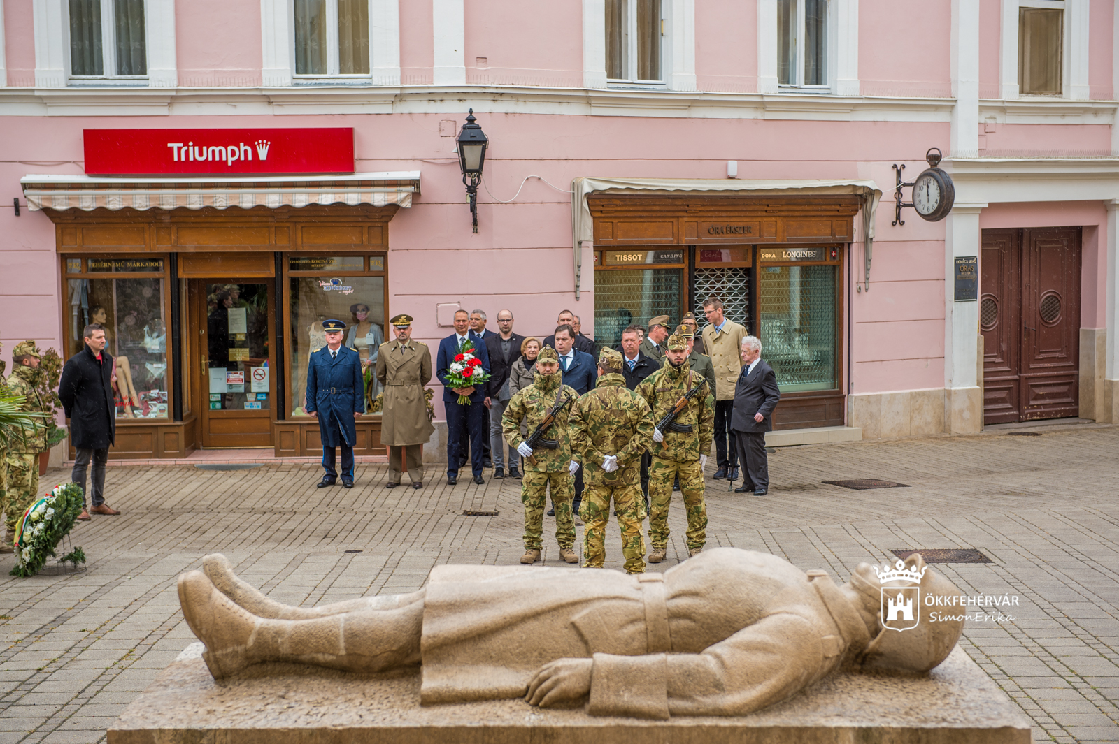 A Belvárosban zárult a Hősök napi megemlékezés-sorozat