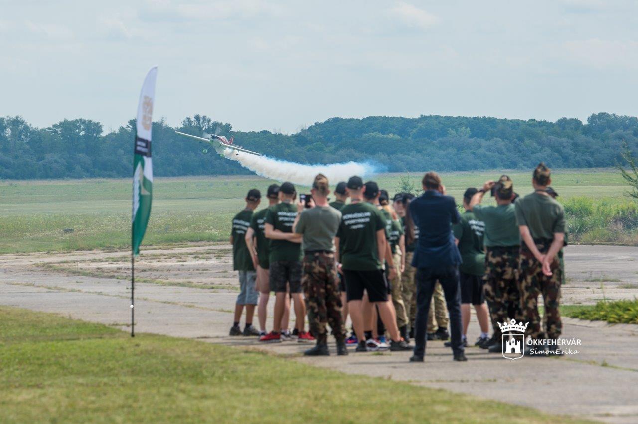 Veres Zoltán is ott volt a honvédelmi sporttábor megnyitóján