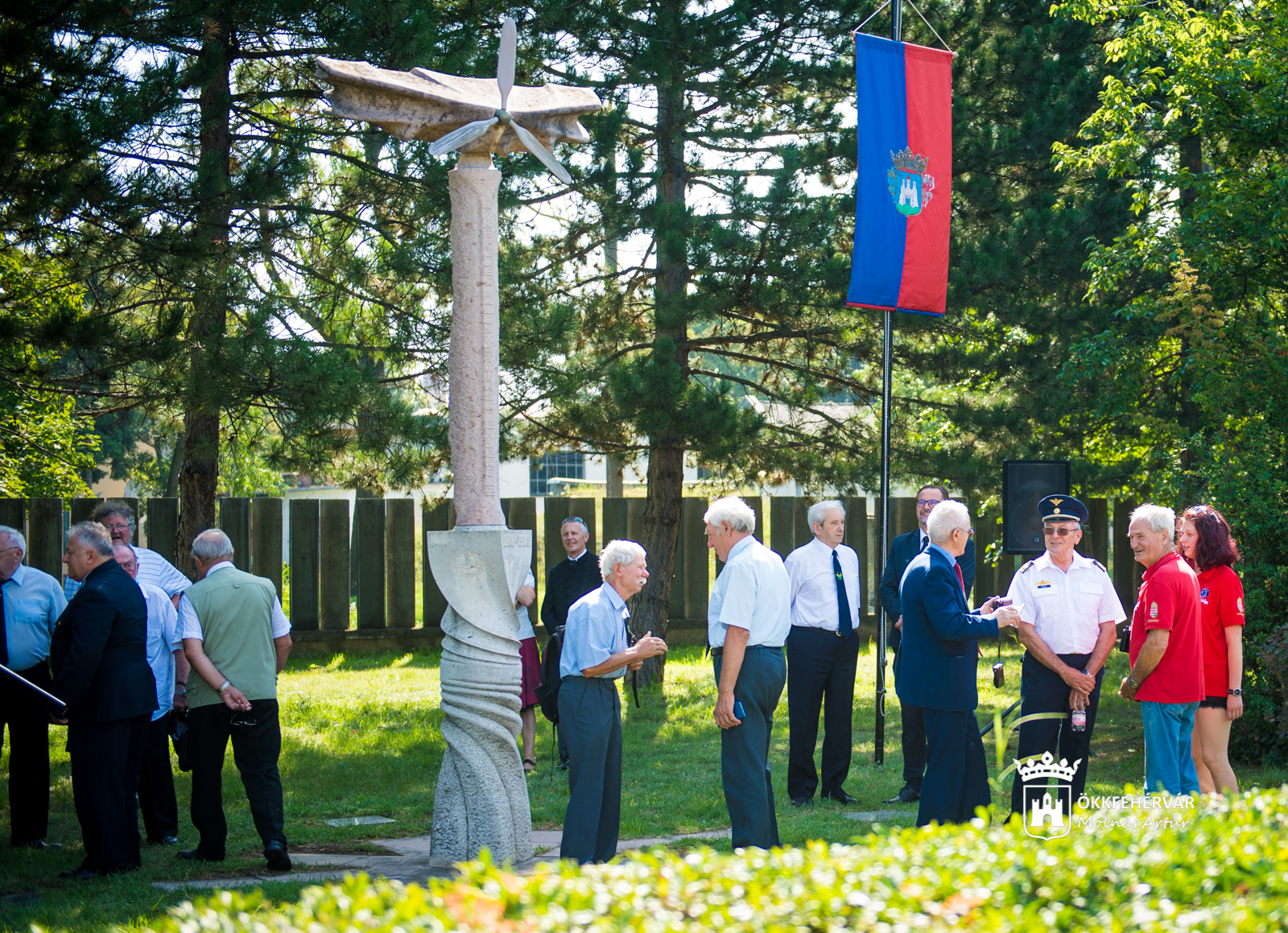 A 62. Önálló Ejtőernyős Zászlóaljra emlékeztek Fehérváron