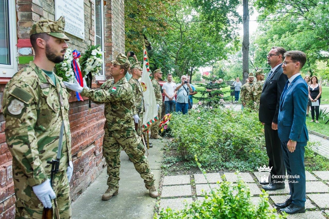 A Magyar Királyi 3. Szent István Gyalogezredre emlékeztek