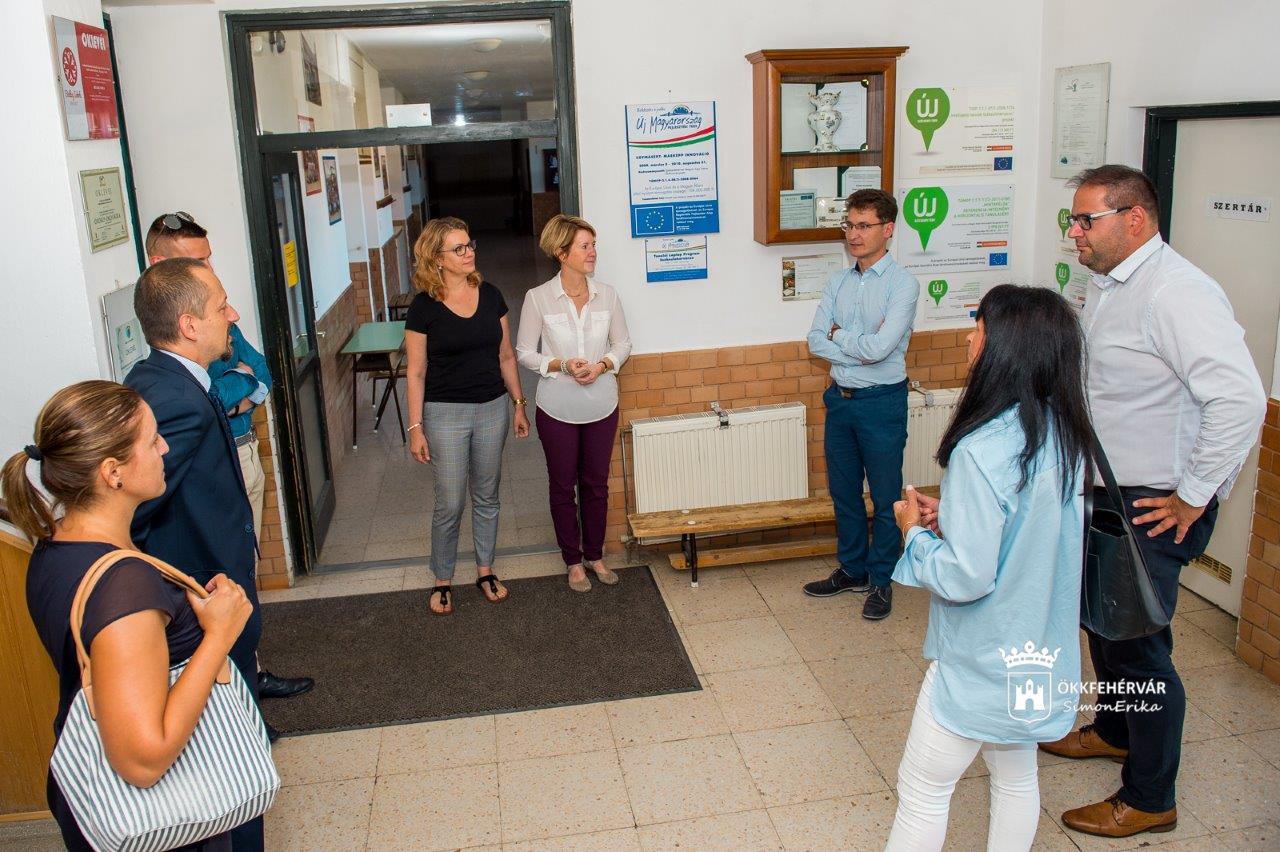 Bejárás tanévkezdet előtt a Kossuth Lajos Általános Iskolában