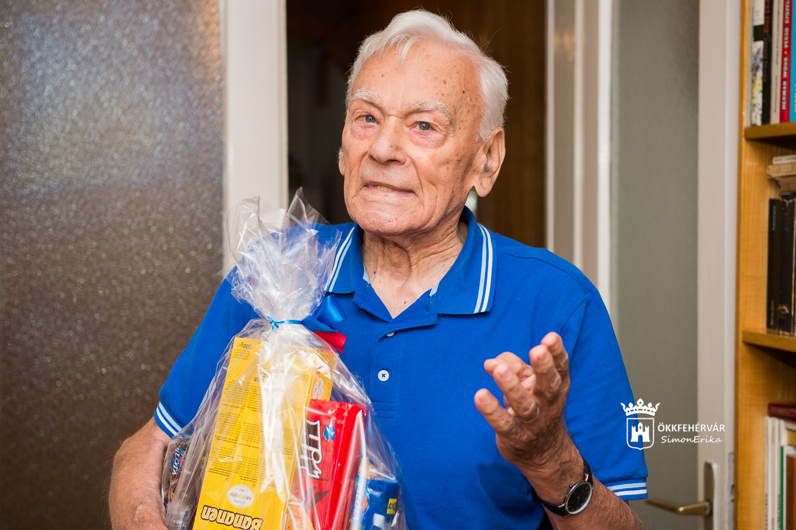 A 90 éves Visy Imre Károly születésnapi köszöntése