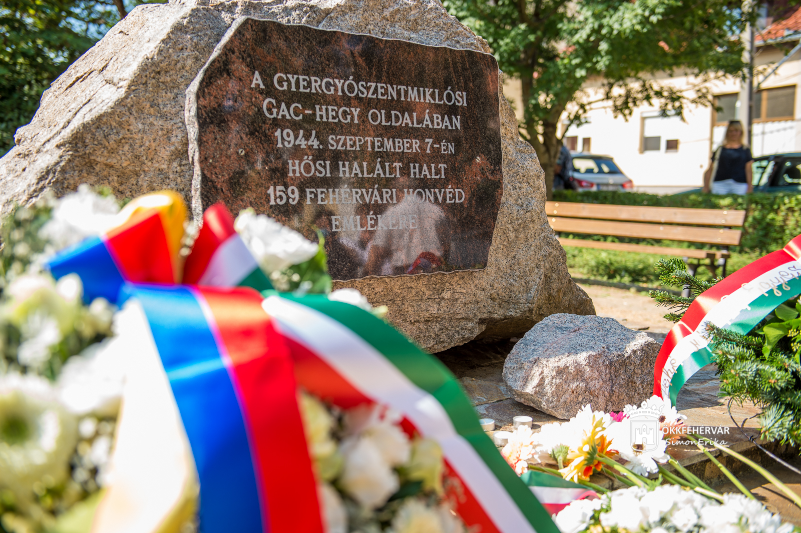 Néma megemlékezés a Gyergyó Emlékparkban