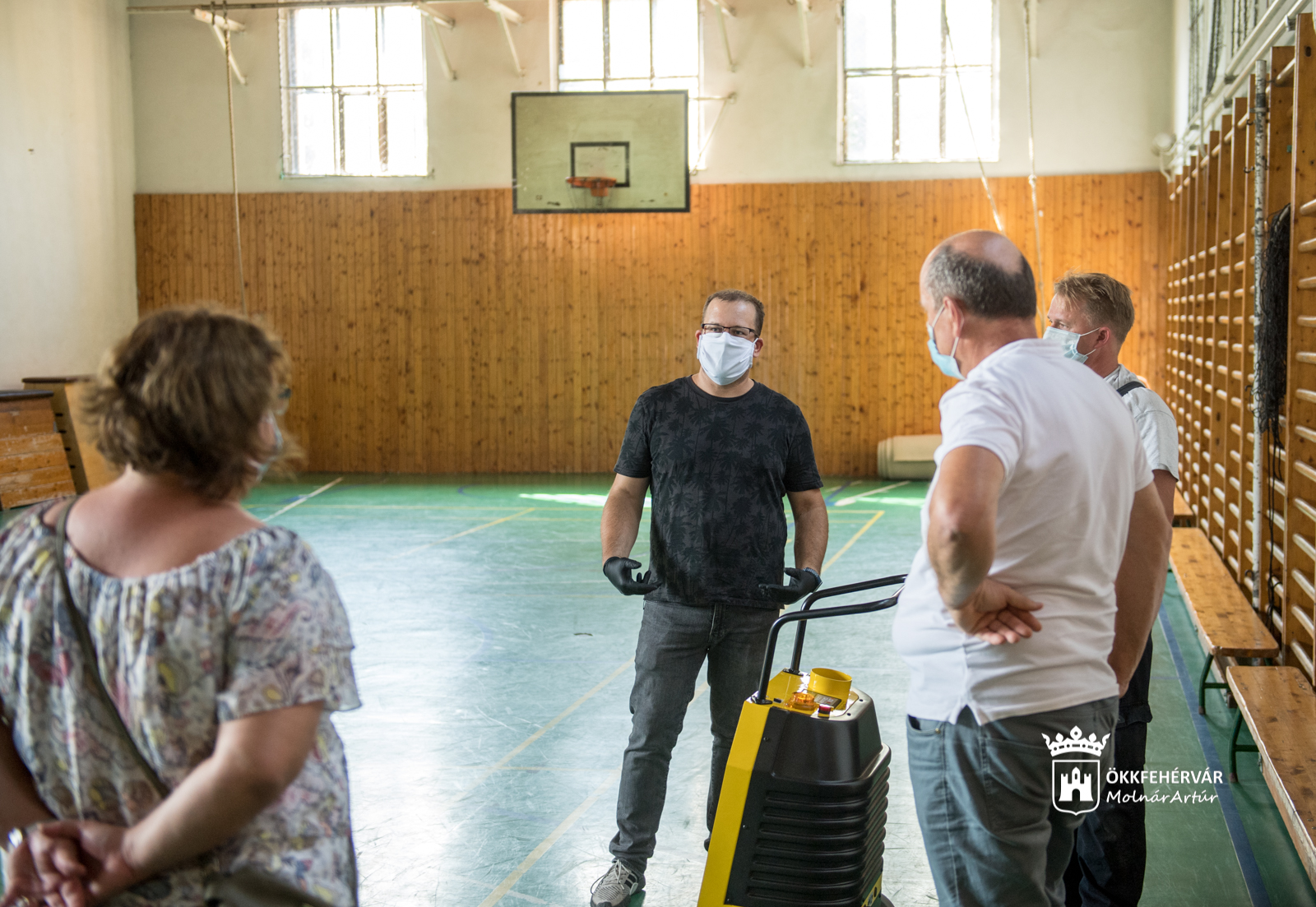 Ózonnal fertőtlenítik a Vasvári Pál Gimnáziumot