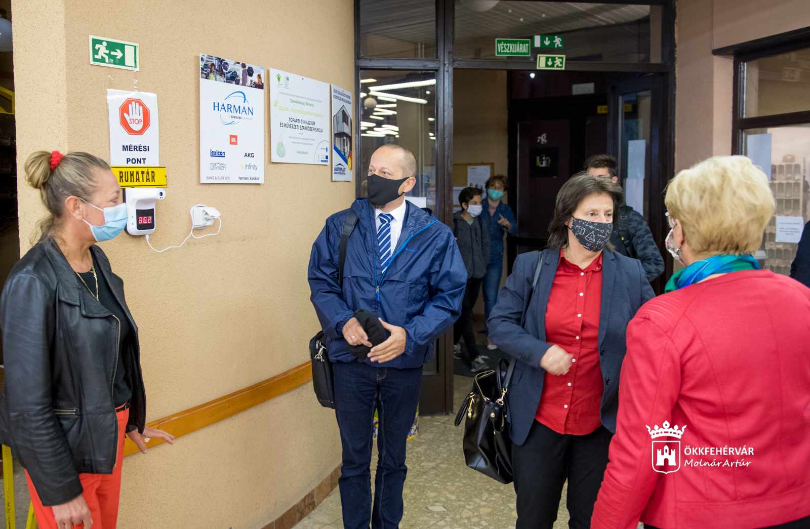 Tájékoztató a kötelező testhőmérséklet mérésre felkészülésről