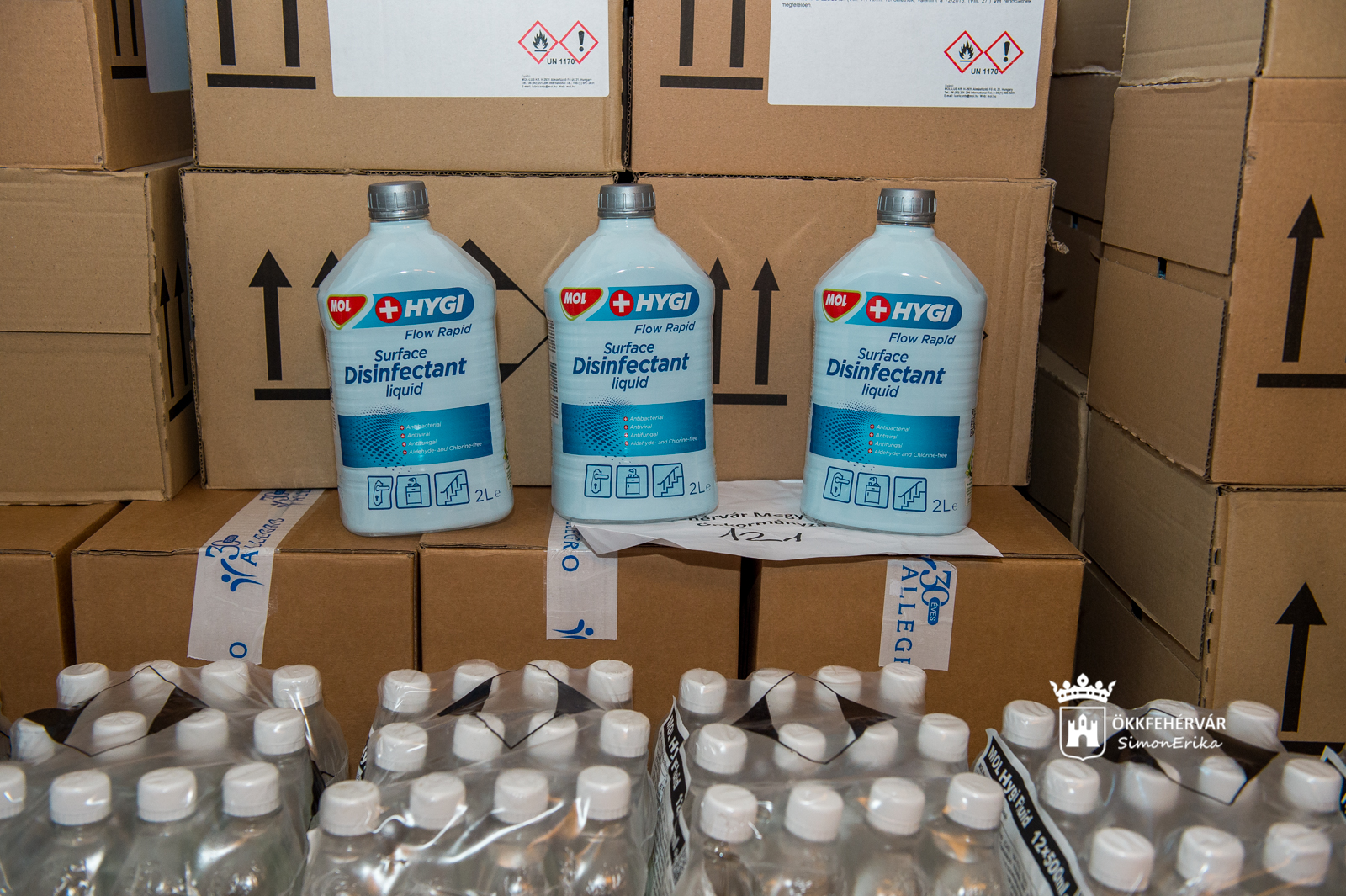 Fertőtlenítő csomagot kaptak a fehérvári óvodák