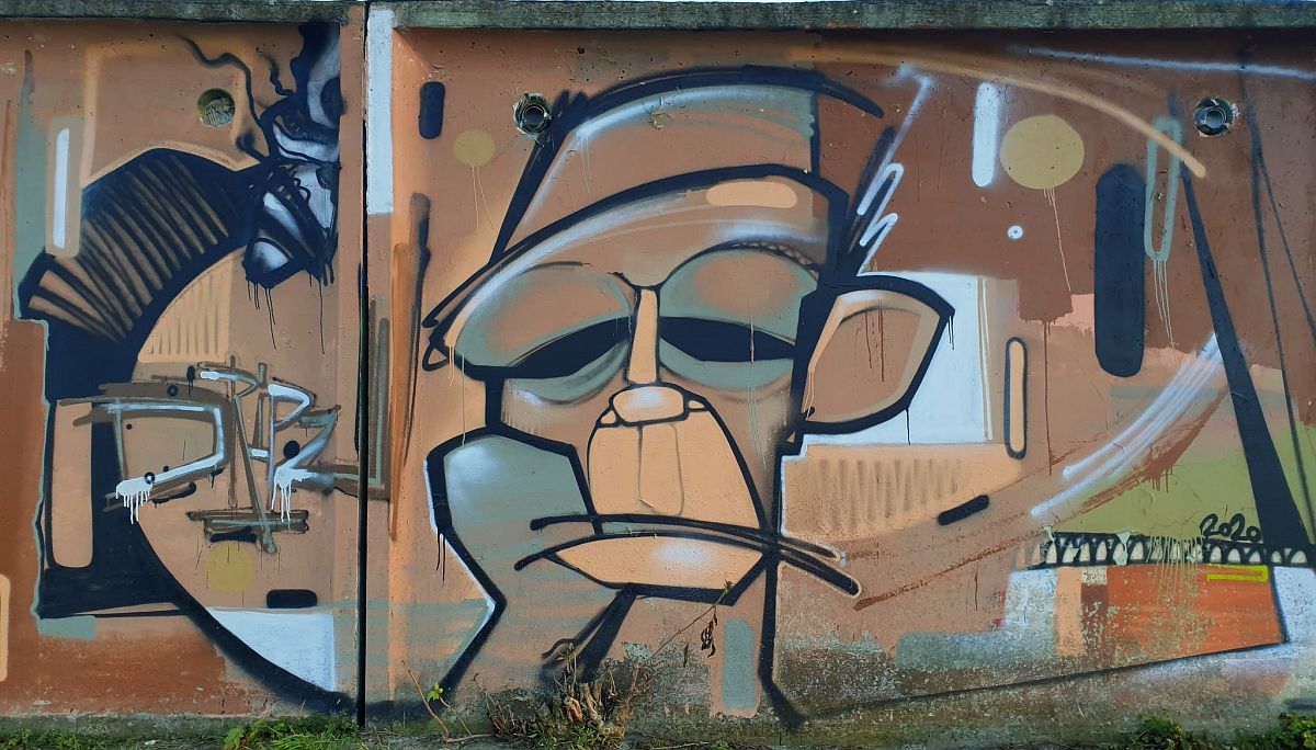 Street art galéria a Palotavárosi tavaknál