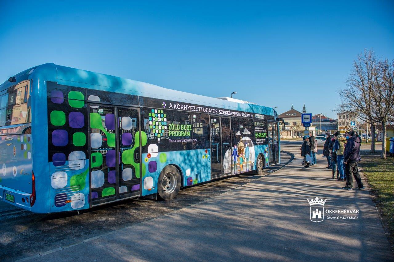Elindult a Zöld-busz mintaprojekt Székesfehérváron