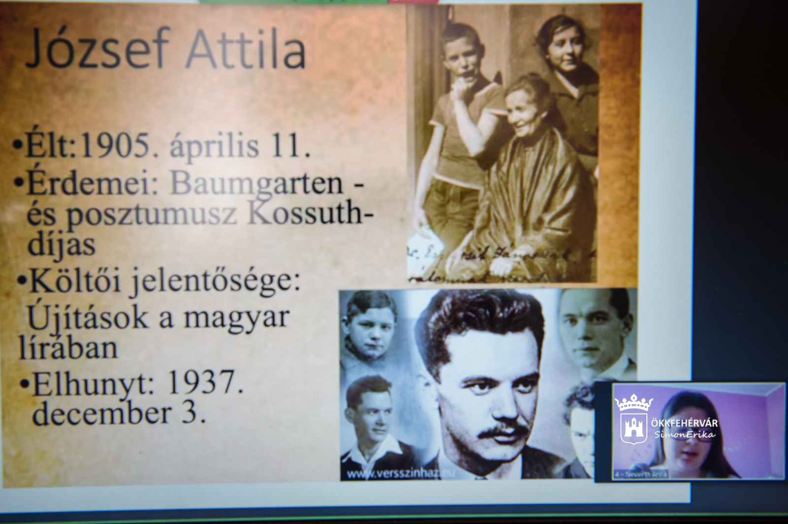 A költőnk és kora online vetélkedő döntője