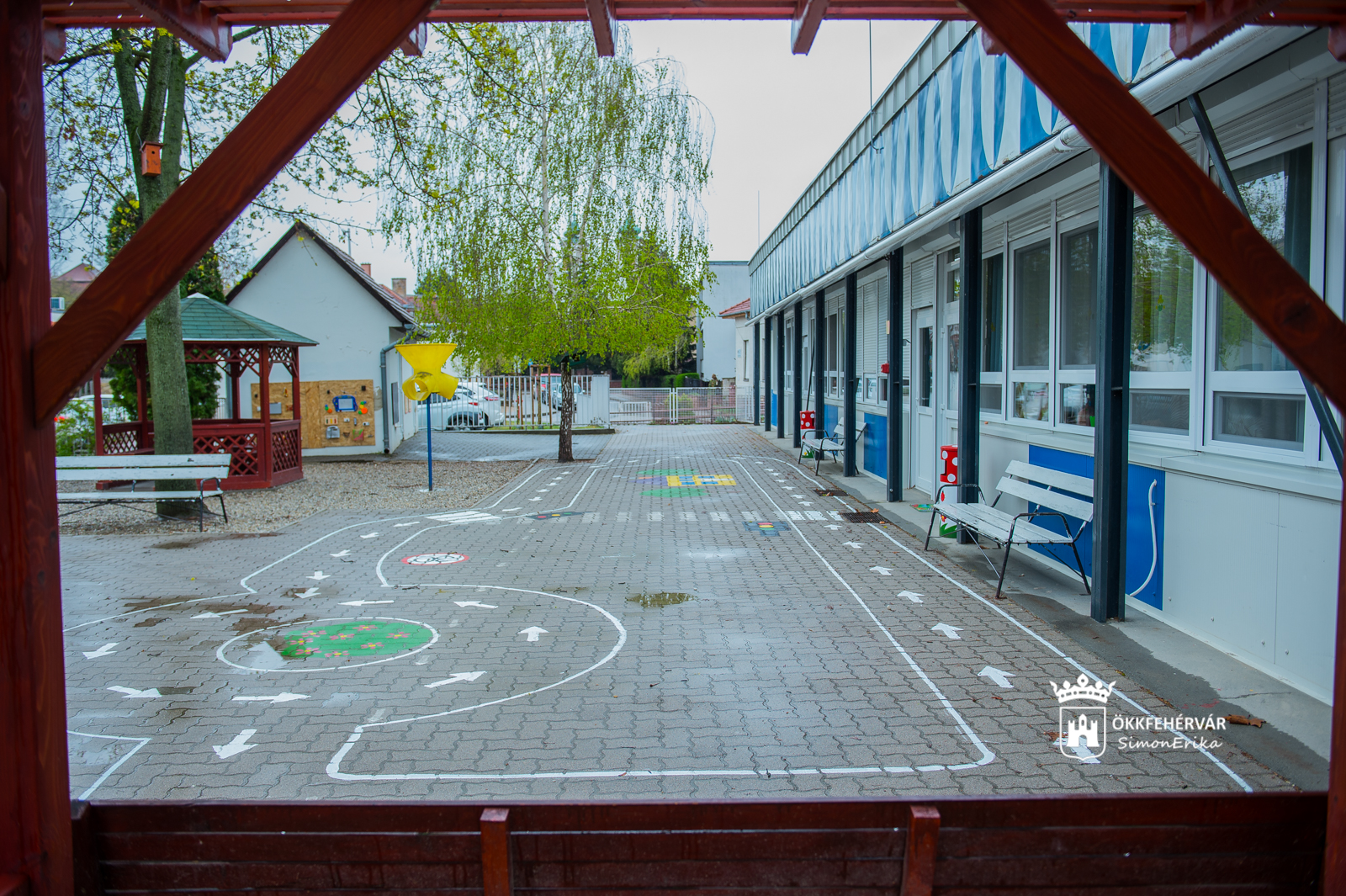 Megújult udvarral fogadja a gyerekeket a Tulipános Óvoda