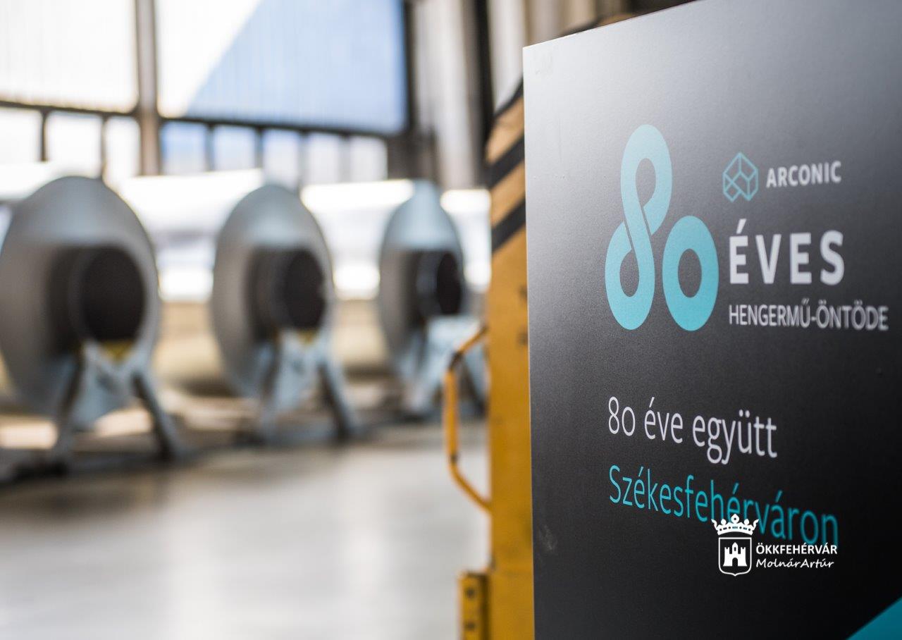 80 éves az Arconic-Köfém Hengermű-Öntödéje