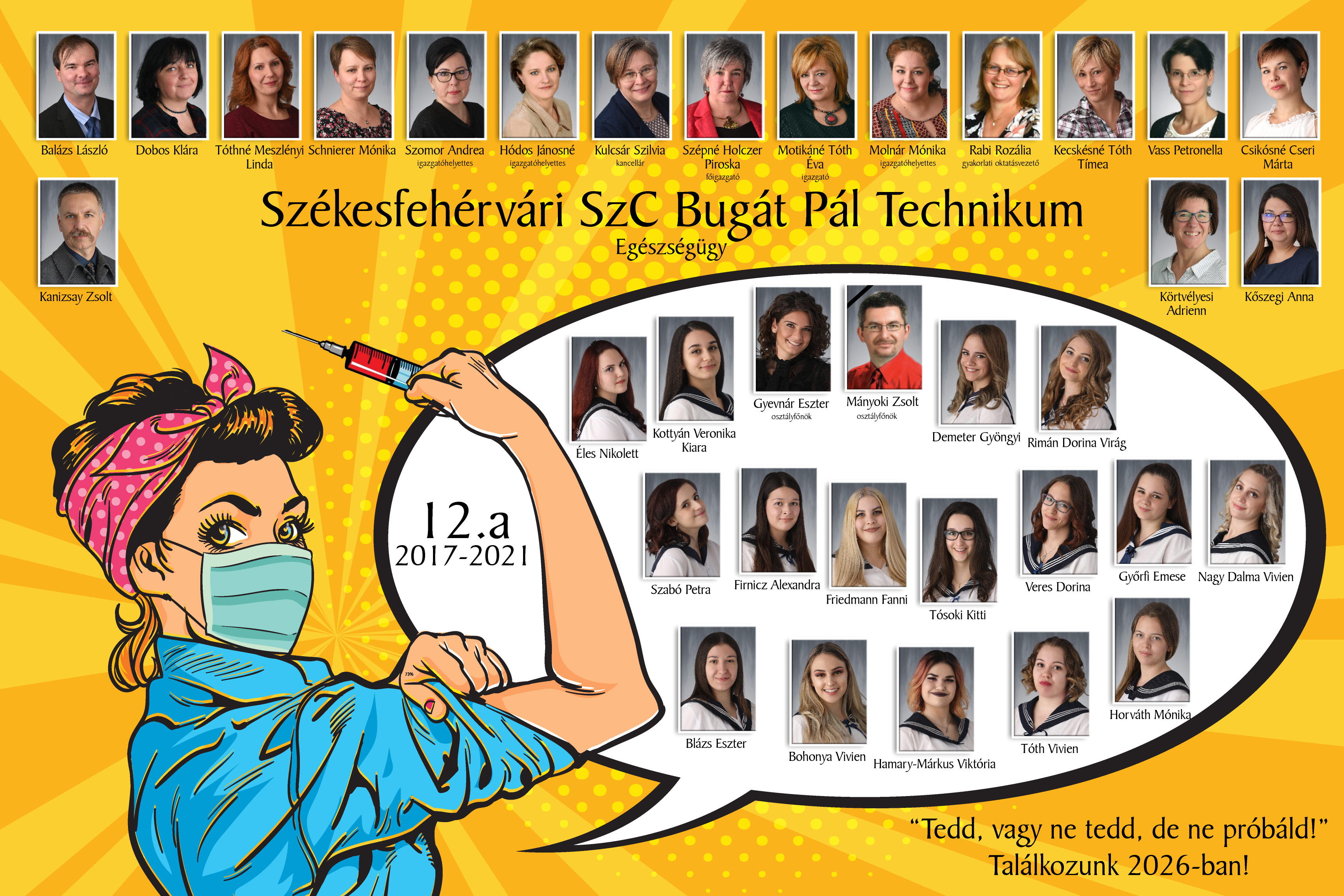 Nézze meg a város ballagó diákjainak tablóit!