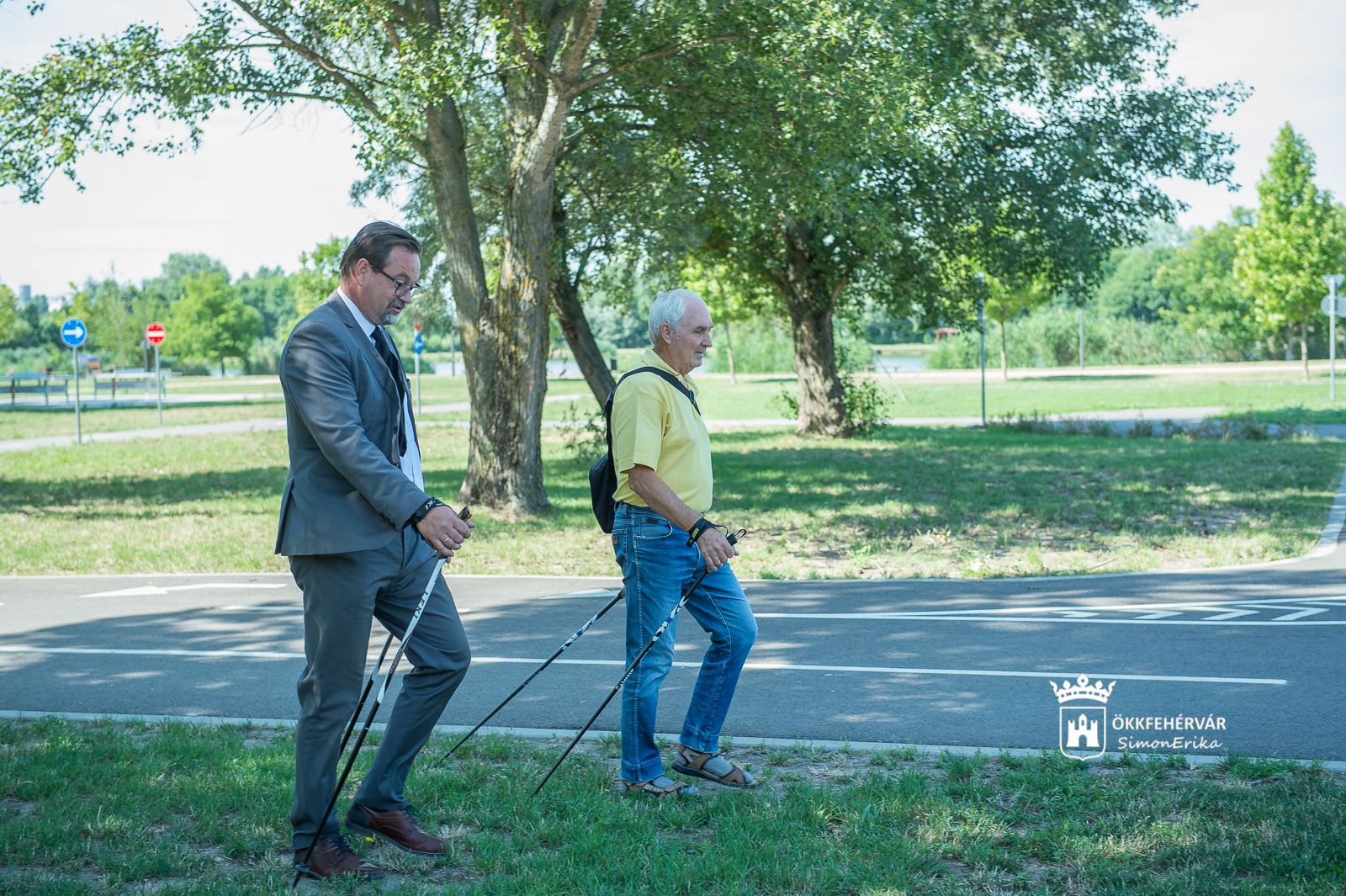 Tájékoztató a Palotavárosi tavaknál induló nordic walking programról