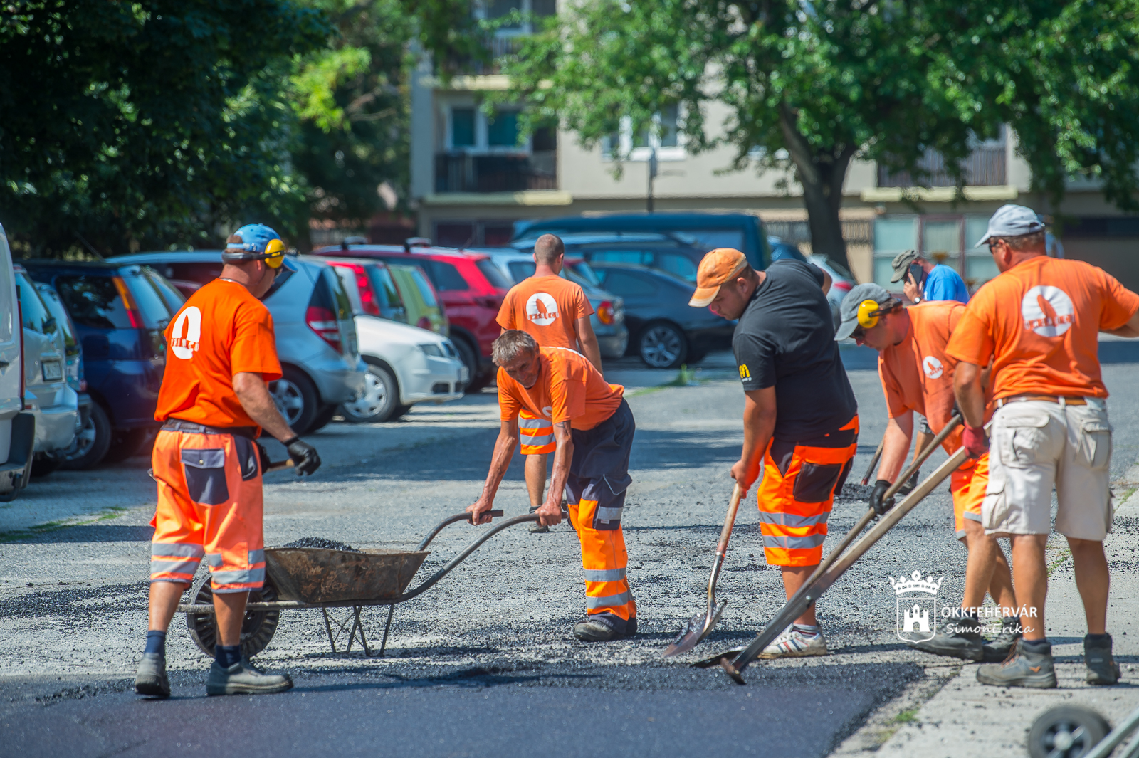 Megújul a Sarló és a Gőzmalom utca burkolata