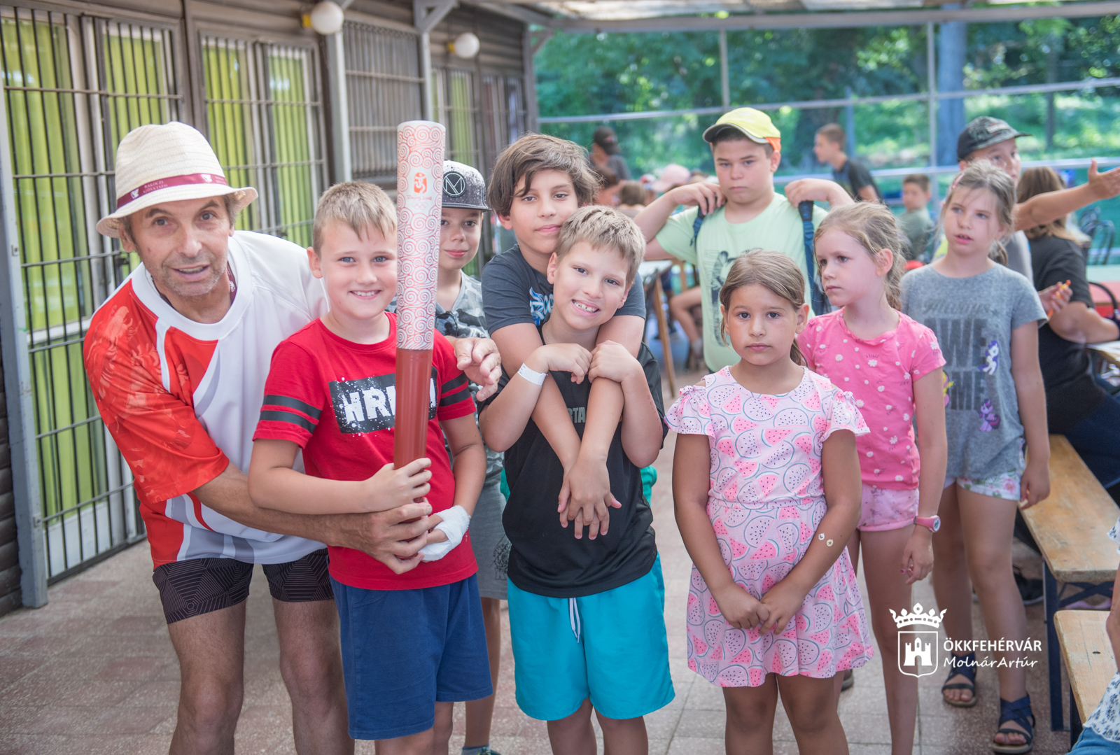 Gyerekolimpiát rendeztek a Bregyóban
