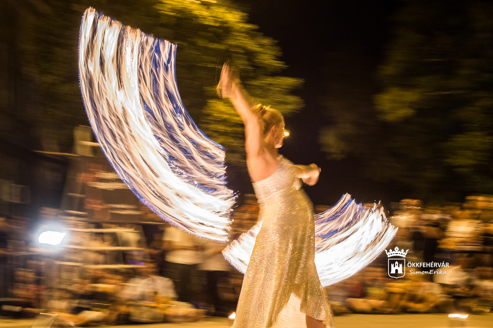 A Circum Aurora légi tűzszínház produkciója Fehérváron