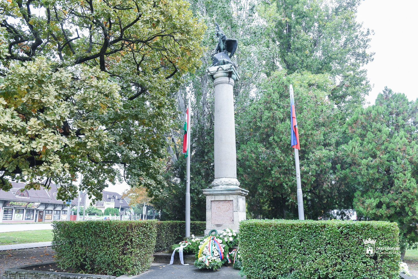 Megemlékezés októbar 6-án a Halesz ligetben