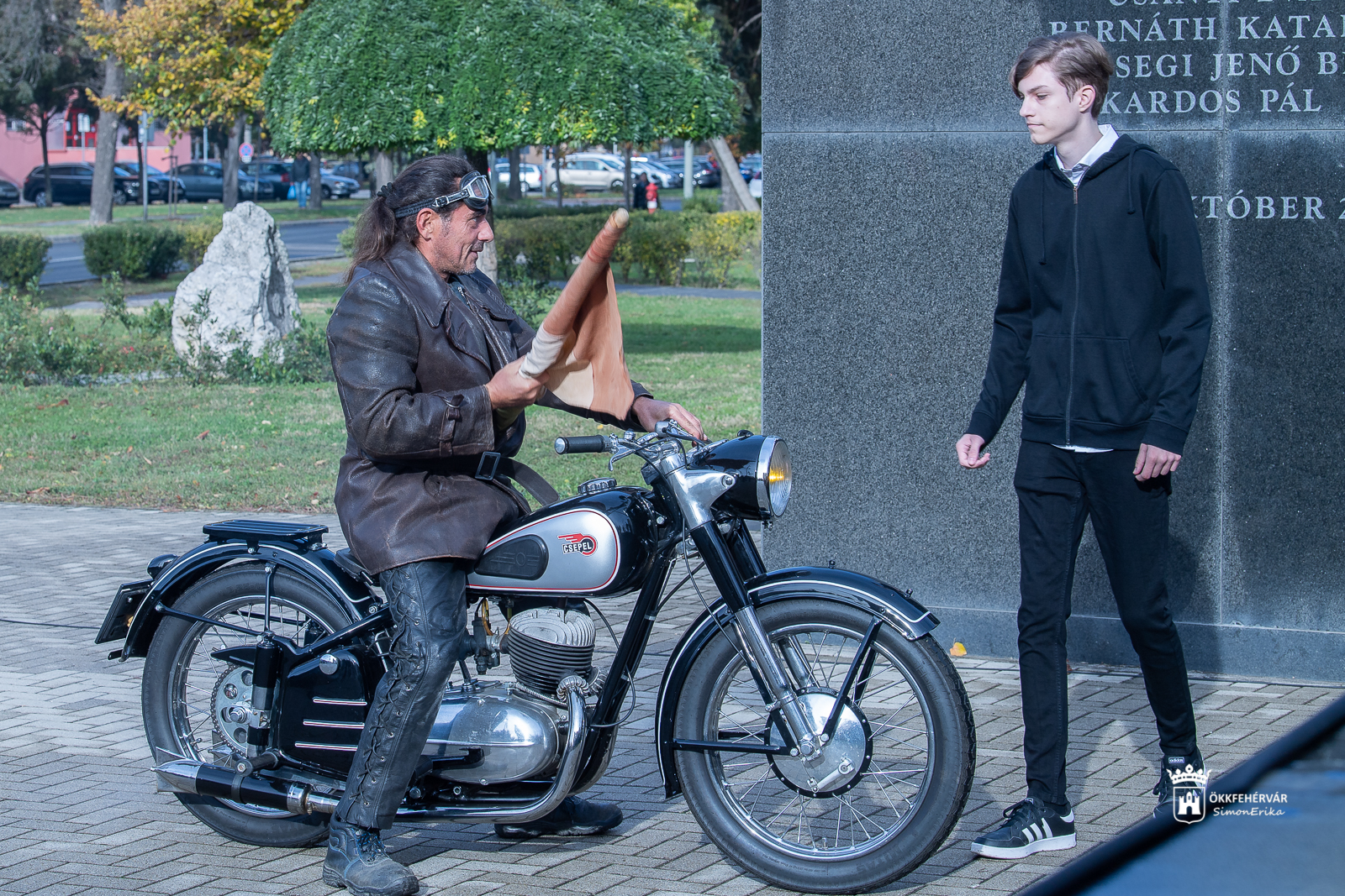 Az Ötvenhatosok terén emlékezett a forradalomra a Bugát Pál Szakközépiskola