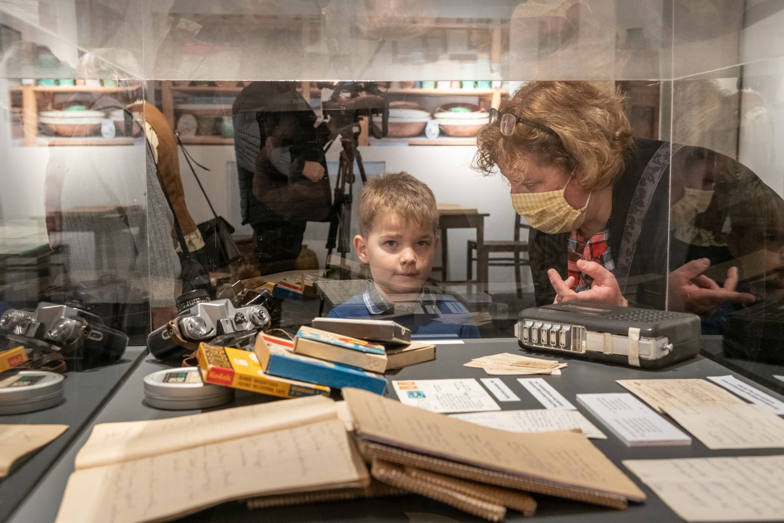 Képeken a Pesovár Ferenc emlékkiállítás megnyitója