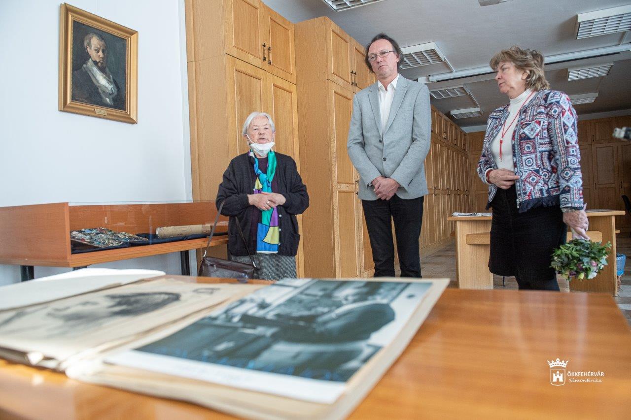 Áron-Nagy Lajos emléksarok a Városi Levéltárban