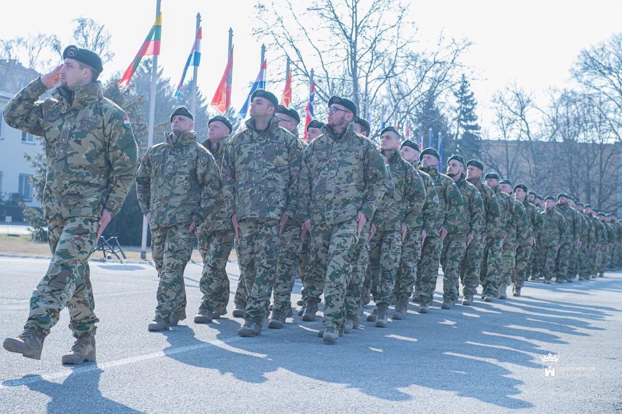 Fehérvárról indul Boszniában a magyar békefenntartók 26. váltása