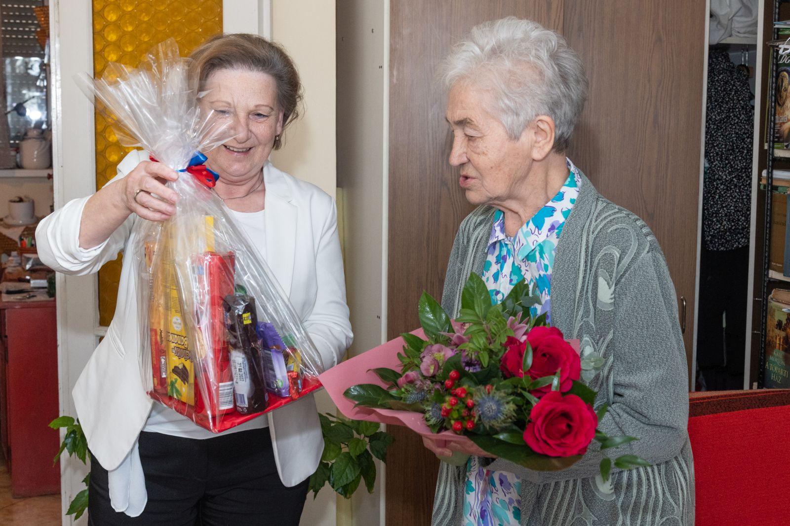 Tiringer Györgyné 90. születésnapját ünnepelték