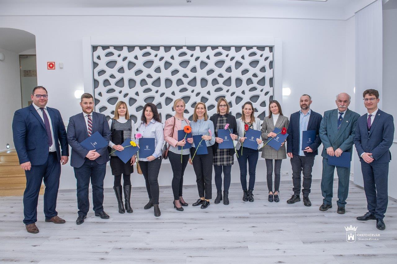 A Hiemer-házban adták át a hűségjutalmakat a szociális ágazat dolgozóknak is