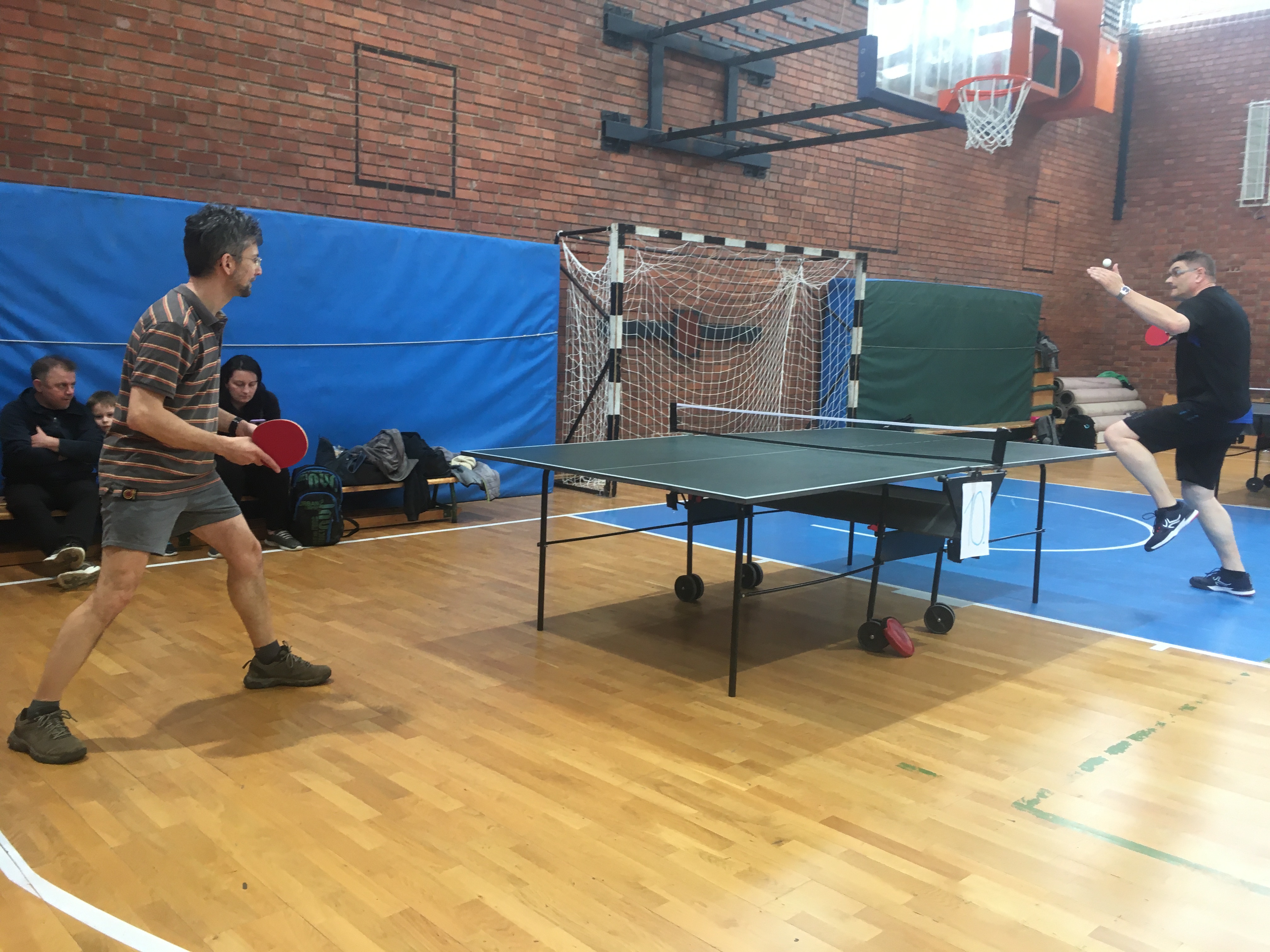 Városi asztalitenisz verseny volt