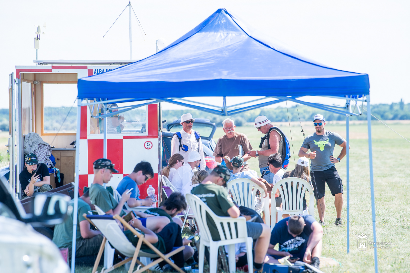 Repülő Kadét Tábor a börgöndi repülőtéren