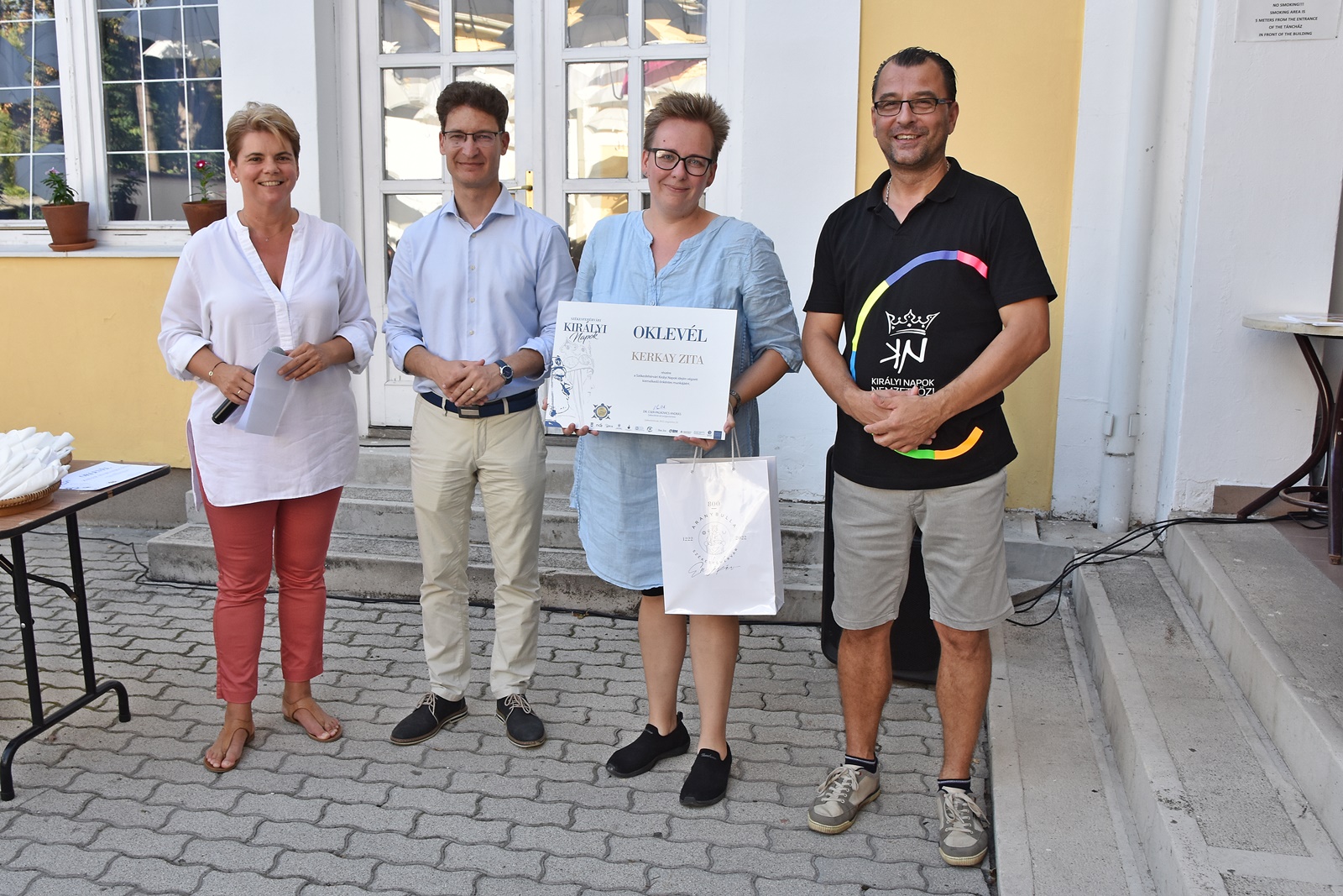 A Királyi Napok önkénteseinek köszöntése a Táncházban