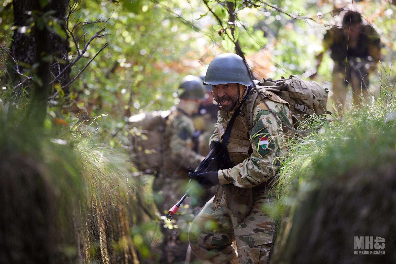 Harcászati felkészítés az MH 43. ezrednél